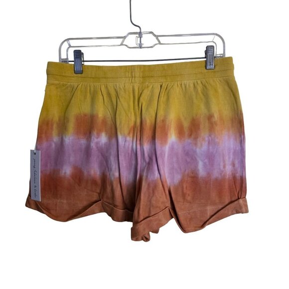 Young Fabulous & Broke NWT Parker Tie Dye Drawstring Shorts Size L - Picture 3 of 9
